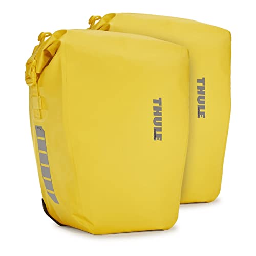 Produktbild: thule schild pannier 25l paar fahrradtaschen - gelb