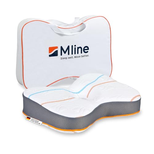 orthopädisches kissen seitenschläferkissen m line athletic pillow 50 x 35 x 12 cm