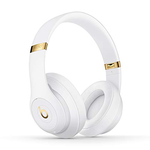 beats studio3 bluetooth kopfhörer over-ear, noise-cancelling, 22 stunden, weiß