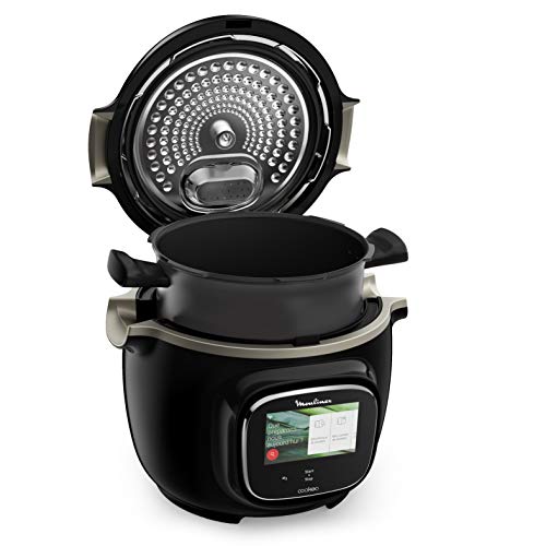 moulinex cookeo touch multicoo dampfgarer mit wifi schwarz