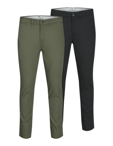 jack & jones chinos herren hose im doppelpack, amazon prime