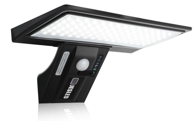 jesled außensolarlampe mit 90 leds, bewegungsmelder, 15,95 statt 22