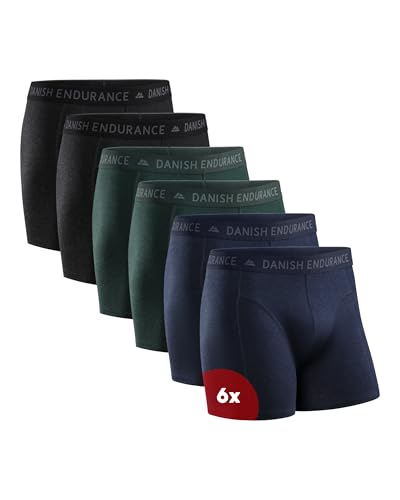 danske endurance trunks herren x6 boxershorts unterwäsche größe m-xxl