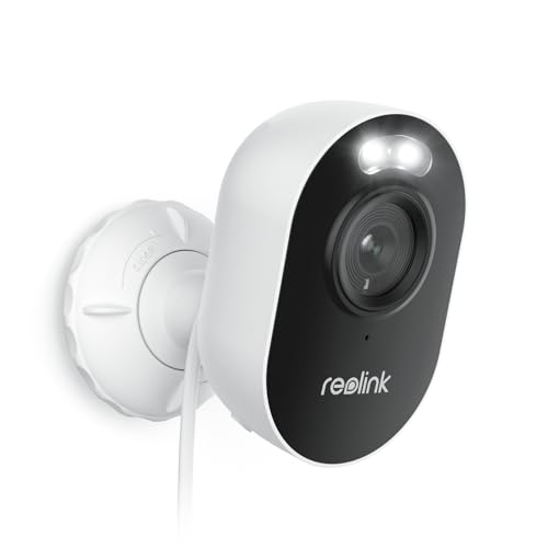 reolink lumus-2k 4mp außenkamera mit spotlights, 2,4/5ghz wlan, smart erkennung