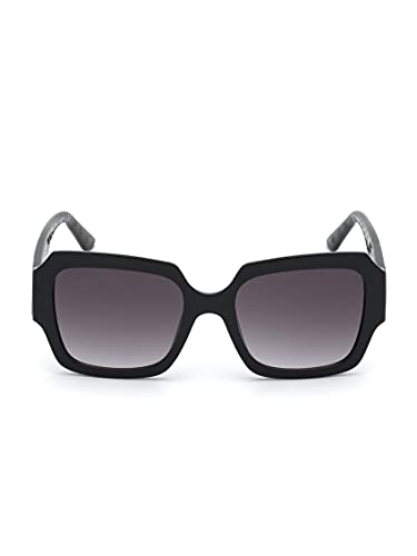 guess unisex sonnenbrille gu7681 shiny black 54 mm glasgröße