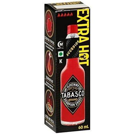 tabasco scorpion sauce 60ml 23.000-33.000 scoville ab 4,89 statt 7