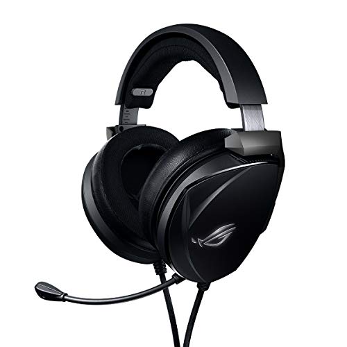 asus rog theta gaming-headset, ohrumschließend, hybrid-treiber, 3,5 mm, pc/ps4/xbox/switch