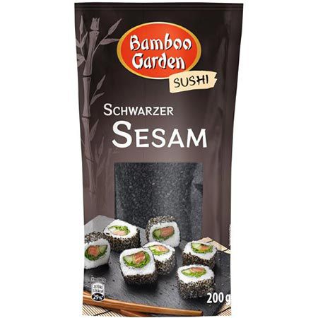bamboo garden schwarzer sesam 200g, ab 3,13 statt 4