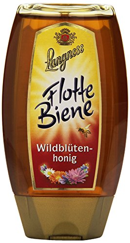 wildblütenhonig flotte biene, 500g, 100% naturbelassen, aromatisch lecker