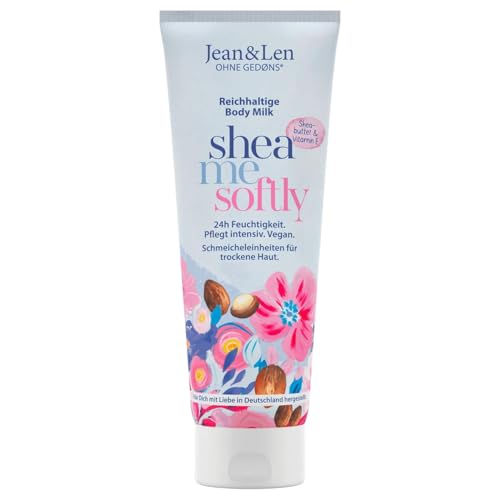 Produktbild: jean & len bodymilk sheabutter ohne parabene silikone vegan 250 ml