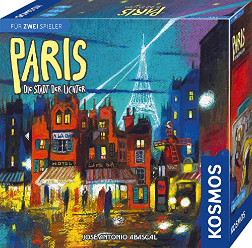 Brettspiel Paris - Strategiespiel für 2 Spieler, einfache Regeln (KOSMOS 680442)
