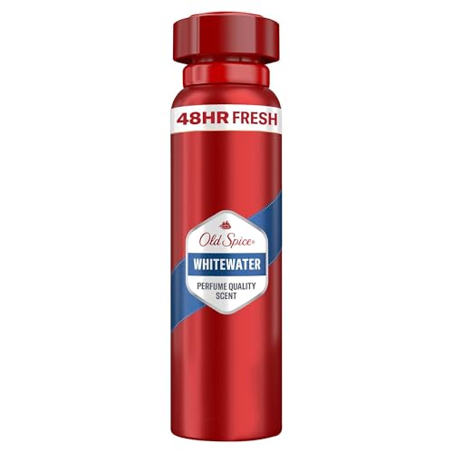 old spice deodorant Körperspray weißwasser für Herren 6x150 ml 48 h frische 0% aluminiumsalze