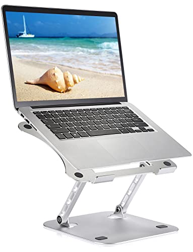 usoun laptop ständer verstellbar, ergonomischer notebook ständer für 10-17" laptops