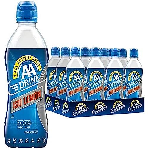 aa drink iso lemon isotonisches sportgetränk mit elektrolyten 12x500ml