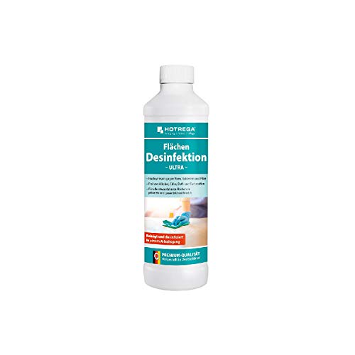 Produktbild: hotrega flächen-desinfektion ultra 500 ml mit spritzeinsatz