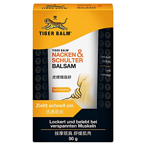 tiger balm nacken- und schulterbalsam, pflegende einreibung, 50 g