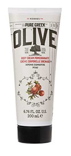 KORRES Bodymilk Olive & Pomegranate, vegan, 200 ml, feuchtigkeitsspendend