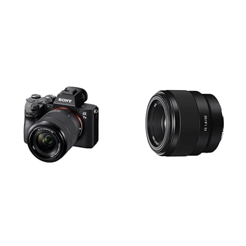 sony alpha 7 iii spiegellose kamera mit sel-50f18f objektiv