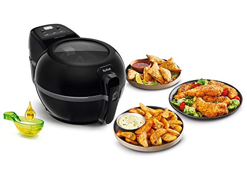 tefal actifry extra heißluftfritteuse schwarz 1,2kg 6 personen rührarm 1550 watt