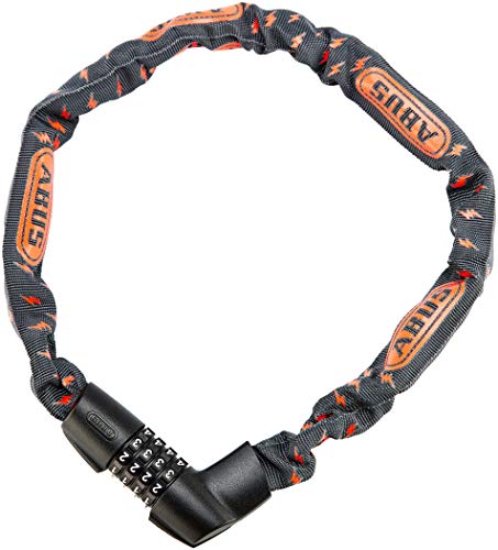 abus kettenschloss mit zahlencode level 6, 75 cm lange sicherheit