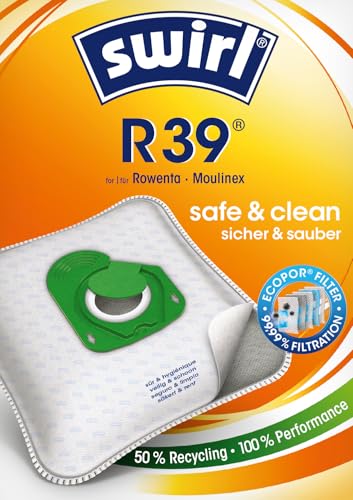 Swirl R 39 EcoPor Staubsaugerbeutel, 10 Stück