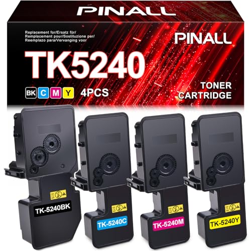 toner kompatibel mit kyocera ecosys m5526cdw p5026cdn - tk-5240 pack mit 4 farben