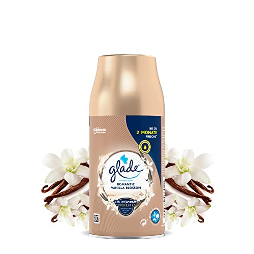 glade automatic spray nachfüller romantic vanilla blossom 4er pack 4 x 269 ml