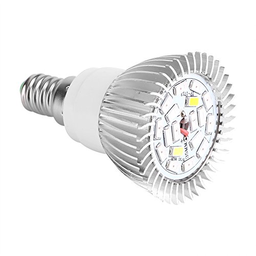 vikye led wachstumslampe, 18w vollspektrum pflanzenlicht für innengarten und balkon