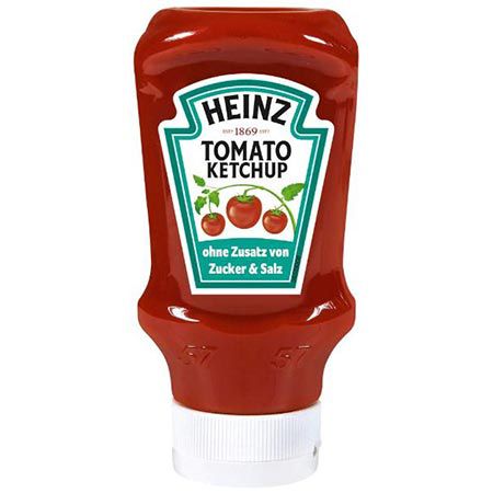 Produktbild: heinz tomato ketchup ohne zucker und salz 400ml für 2,79 statt 4