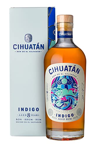 cihuatn indigo rum 8 jahre el salvador mit geschenkbox 700 ml