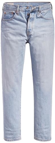 Levi's 501 Crop High Rise Damen Jeanshose, Straight Fit