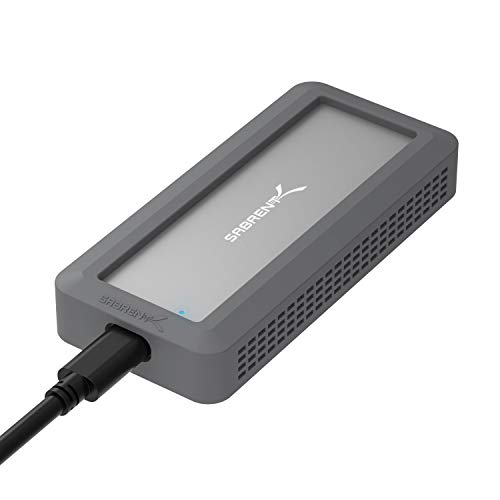 sabrent m.2 nvme gehäuse adapter ec-wpne 10 gbps usb 3.2 gen2