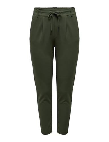 only damen trousers onlpoptrash life easy col pant 15115847 peat l/30l