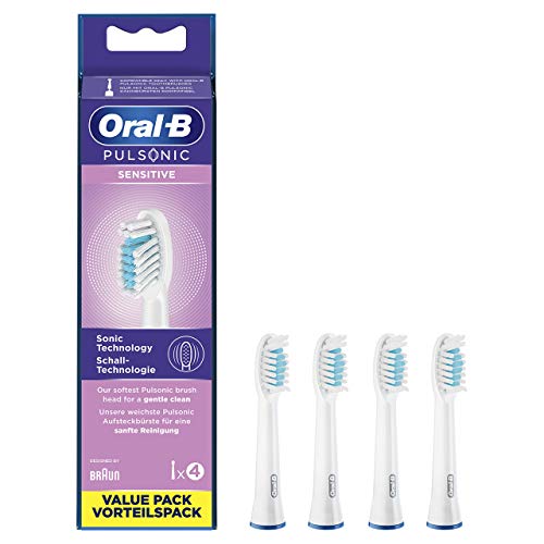 Produktbild: oral-b pulsonic clean/sensitive aufsteckbürsten 10 rabatt ab 40 16 stück 35,32