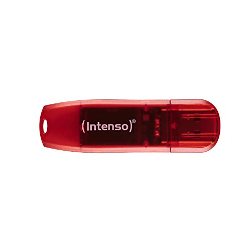 intenso rainbow line usb-stick 128 gb rot usb 2.0