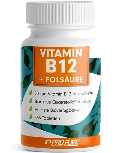 Entdecken Sie unser hochdosiertes Vitamin B12 mit 500g und 200g Folsure pro Tag. Laborgeprft, vegan und mit essentiellen Formen fr optimale Aufnahme!