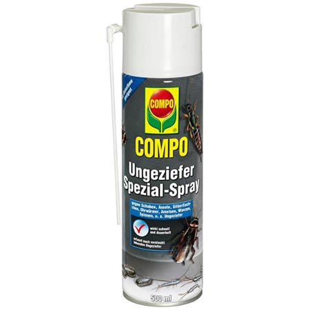 compo ungeziefer spezial-spray 500 ml gegen schädlinge 10,95 statt 16