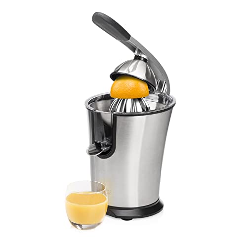 princess master juicer pro  entsafter aus rostfreiem edelstahl, silber