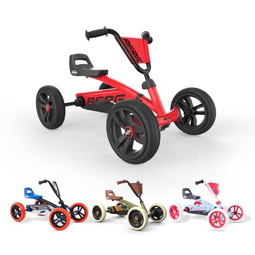berg buzzy red gokart, pedal gokart für kinder, tretauto rot