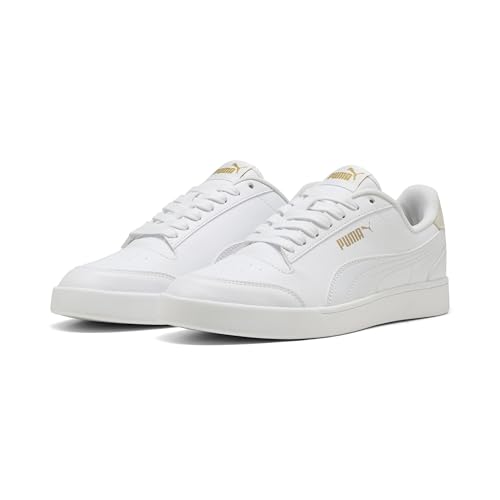 puma shuffle sneaker unisex weiß gold 42 eu