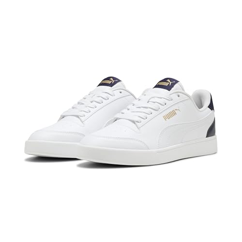 Produktbild: PUMA Shuffle Unisex Sneakers, Puma White/Peacoat/Team Gold
