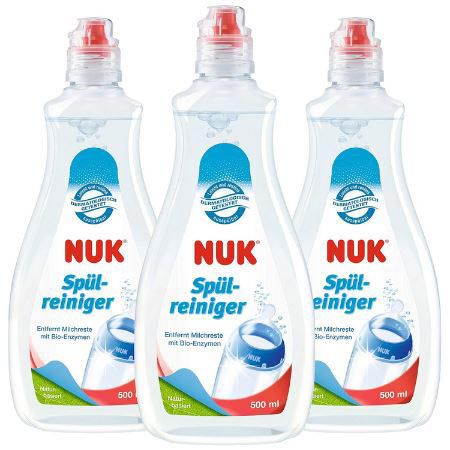 nuk spülreiniger babyflaschen 3er pack 500ml ab 8 euro statt 12 euro