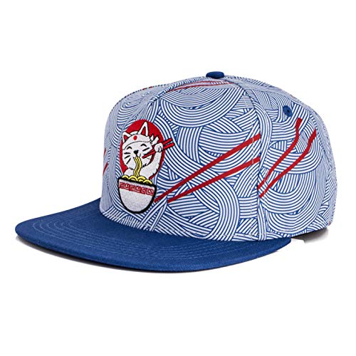 blackskies snapback cap ramen japan katze, weitere designs ab 28