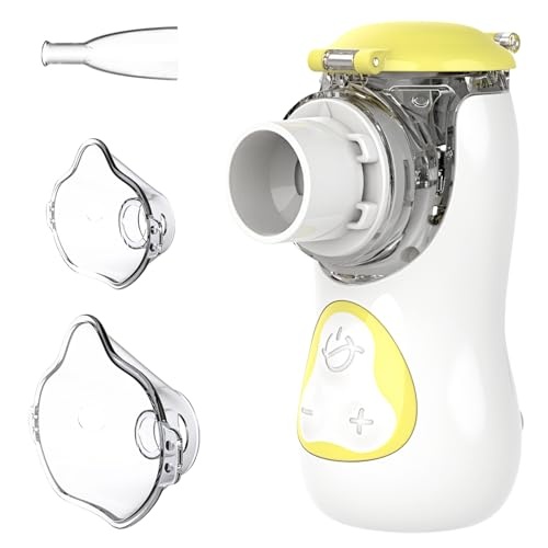 feellife inhaler für kinder und erwachsene, tragbarer nebulizer unter 25 dB