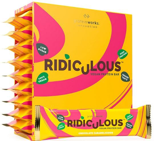 protein works vegan proteinriegel 9er pack 12,95 statt 20