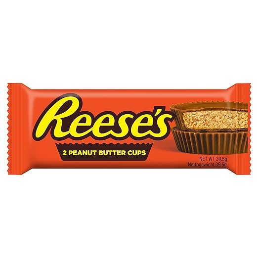 reese's peanut butter cups 39 g schokoladenriegel mit erdnussbutterfüllung