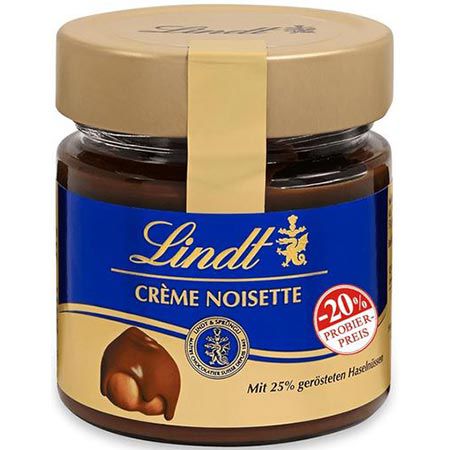 lindt schokolade brotaufstrich crme noisette 220g günstig kaufen 2,94