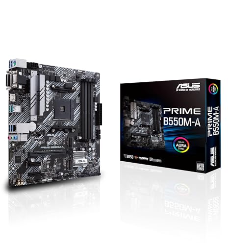 ASUS Prime B550M-A Mainboard mATX, AM4, B550, optional personalisiert