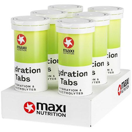 Produktbild: MaxiNutrition Hydration Tabs Green Apple, 6 x 10er Pack, ab 10,82