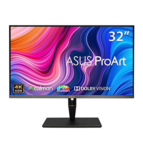 asus proart pa32ucx-pk 32 zoll monitor 65w usb-c usb-hub